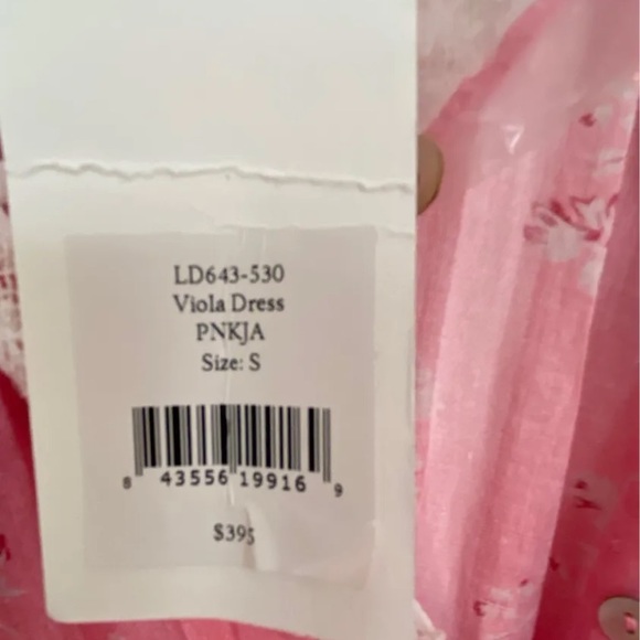 Loveshackfancy Viola Dress in Pink - Picture 3 of 6